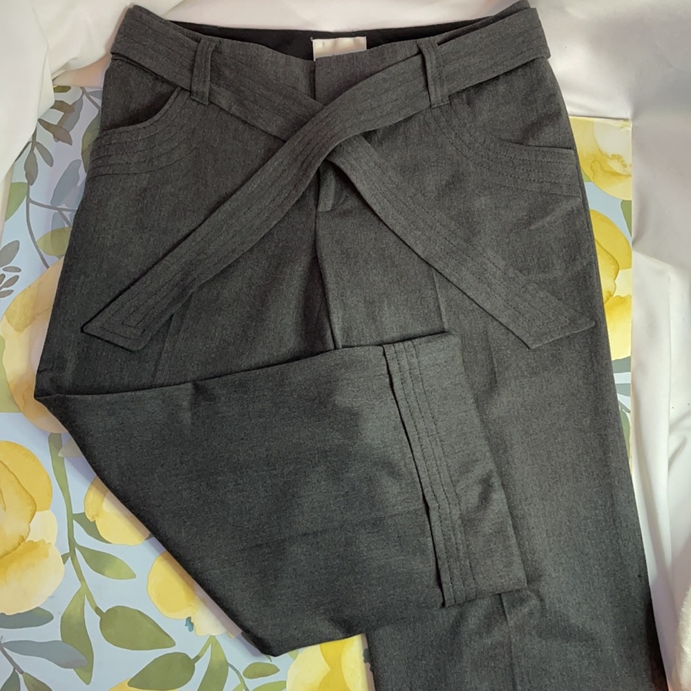 Elevenses by Anthropologie Gray Culottes / Capri Pants | Size 10